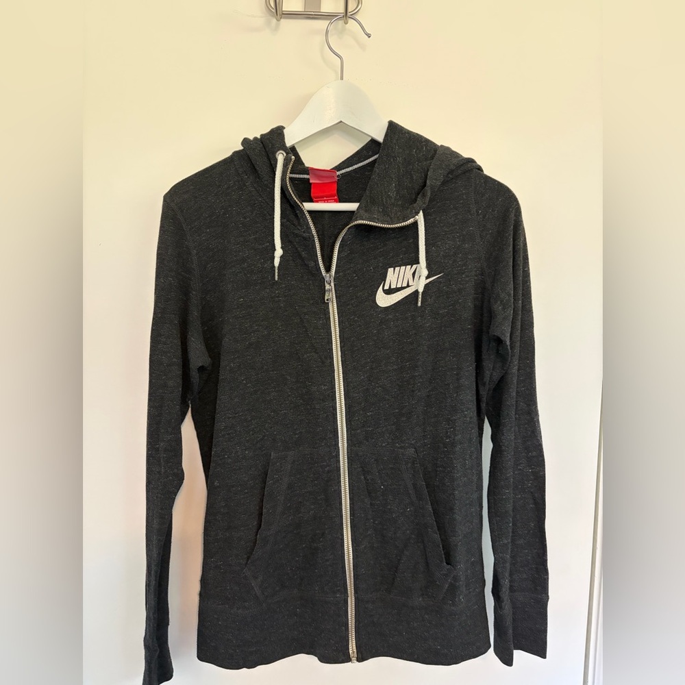 Nike Charcoal Full-Zip Hoodie